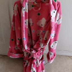 New Plush Hello Kitty Robe XL