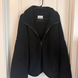 Black Sherpa Jacket 