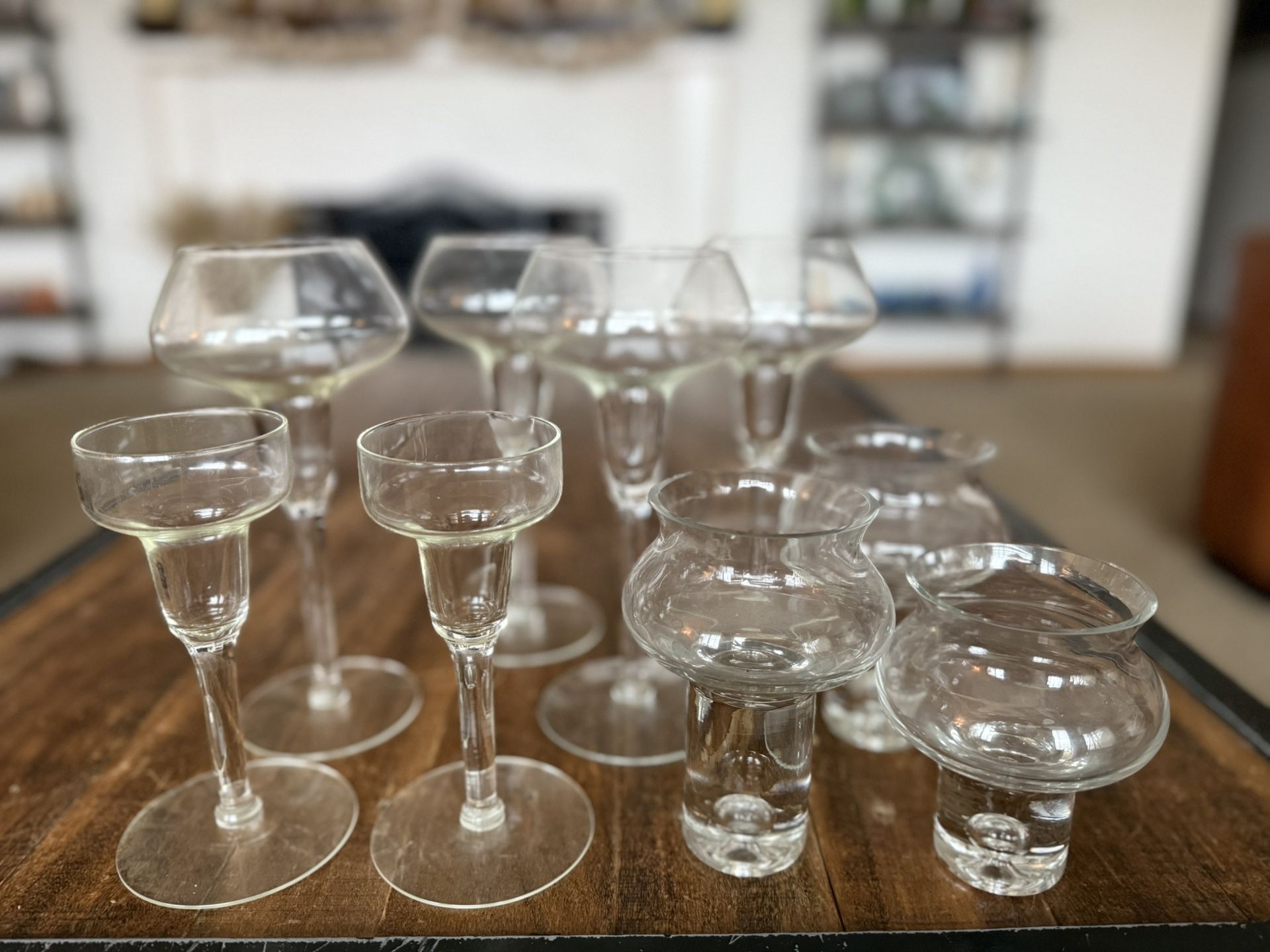 Vintage Krosno Bubble Candle Holder And Taper Candle Holder Set