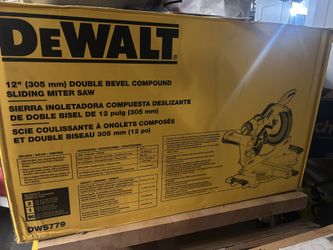 Dewalt 15 Amp Corded 12 in. Double Bevel Sliding Compound Miter Saw With Stand