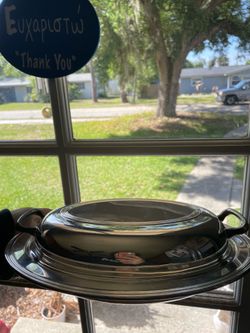 Silver platted serving tray