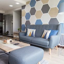 Casterly Sofa With Ottoman 