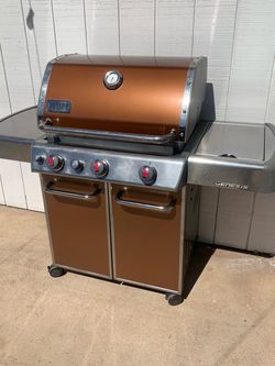 The Very Best Version of this Weber Genesis E-310 BBQ Propane Grill Asador Barbecue Bronze with side burner