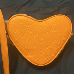 Orange Heart Louis Vuitton