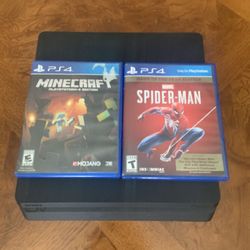 Full PS4 With games & cables