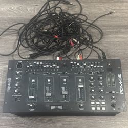Gemini 4-Channel 19" DJ Mixer 10 Band Equalizer PDM-02 CUE/PGM Fader Control