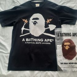 Bape Gold Rush T Shirt Size Large Worn Once Rare With Original Bag
