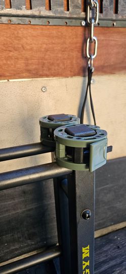 Olive Green Bar Clamp Mounts – Set of 2