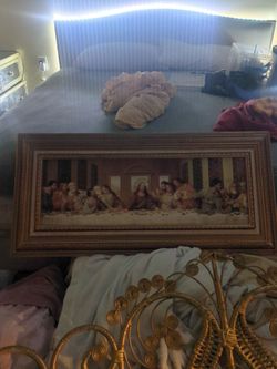 The last supper pic frame