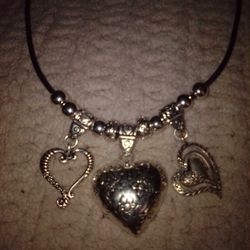 The Paper Store Heart Choker Necklace 