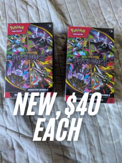 Pokemon Pitch Black booster bundle, new sealed
