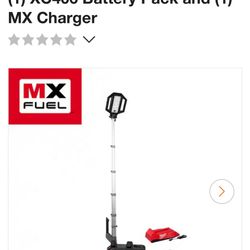 Milwaukee MXFuel Tower Light “FREE” M12 Bluetooth Radio With Purchase