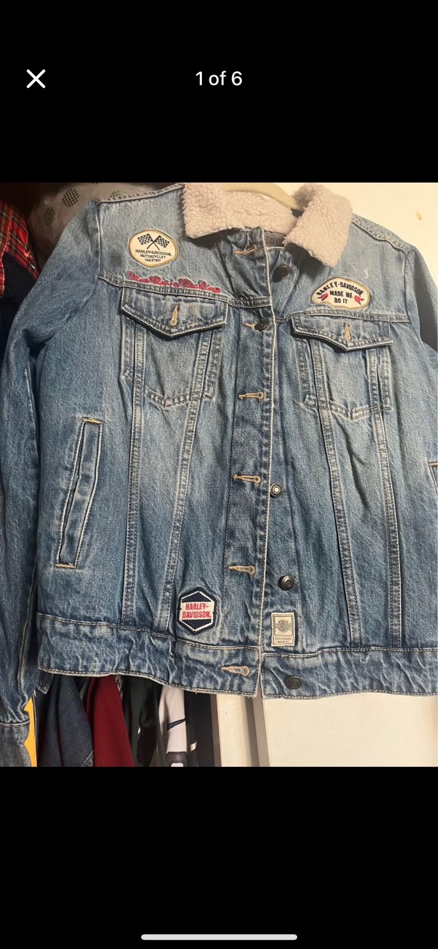 Harley Davidson Jean Jacket 