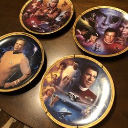 The Hamilton Collection Star Trek Collectible Plates!
