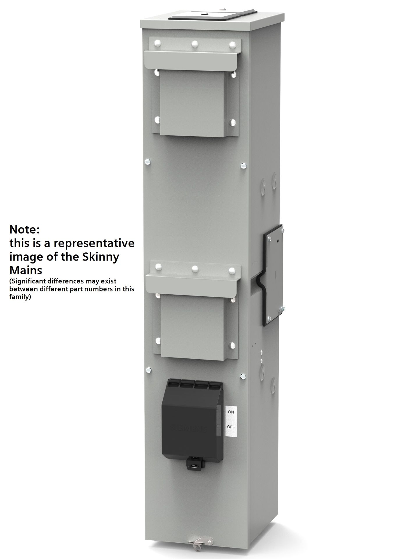 Siemens Powermod Skinny Main Units /200/400/600/800 Amp Ratings Available