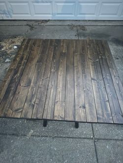 Wooden Pub Table