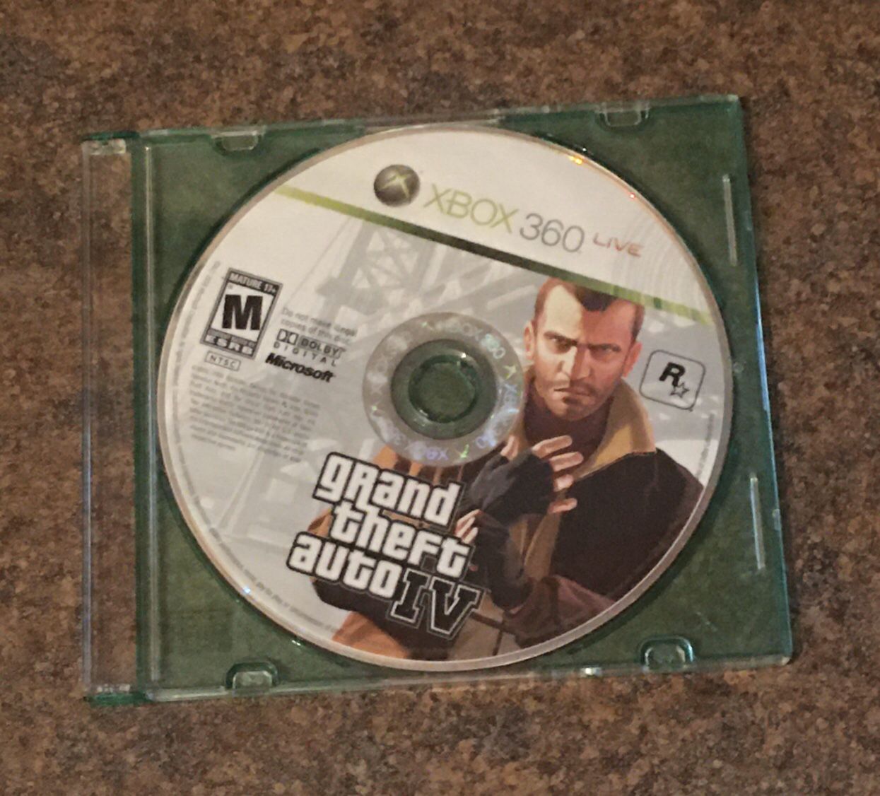 Microsoft XBOX 360 Grand Theft Auto 4 Video Game