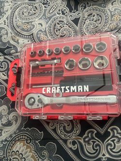 CRAFTSMAN Socket Set, Nano Metric, 3/8-Inch Drive, 24-Piece