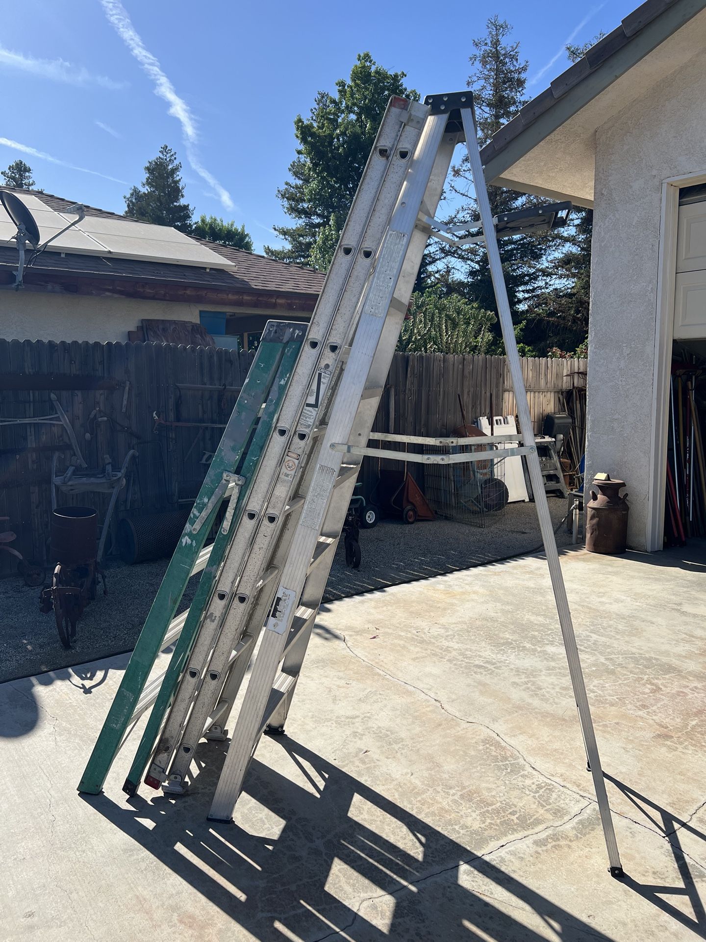 Ladders - 2 8ft, 1 6ft