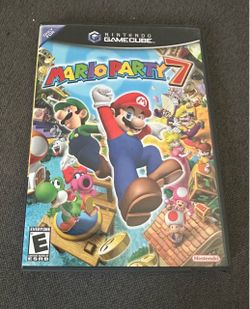 Mario Party 7 Nintendo GameCube GC Complete CIB with All Inserts Pristine Disc