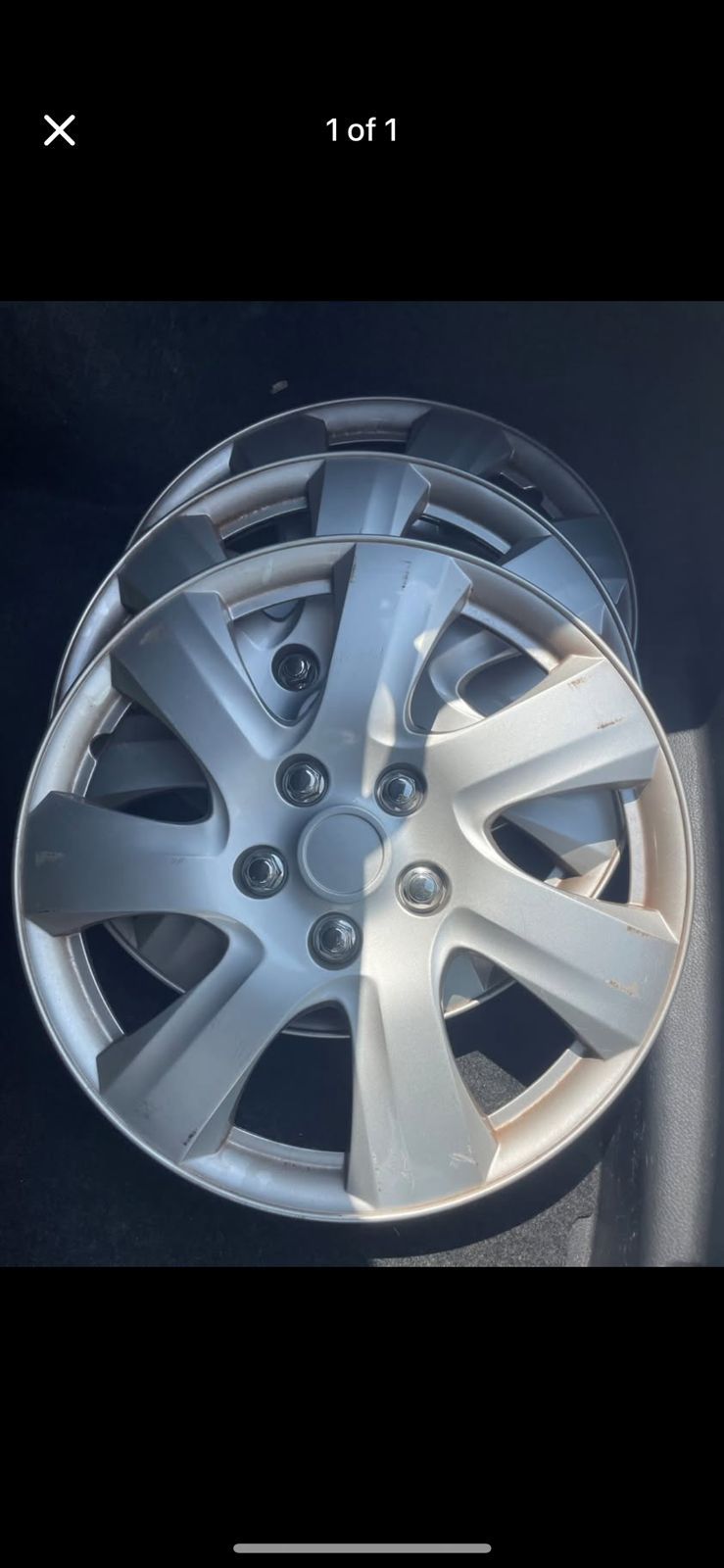 Car wheel cover (3 pieces)