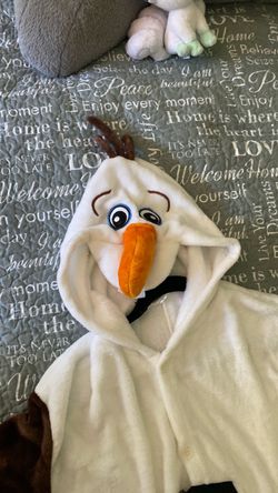 Olaf Frozen Character Costume Hoodie adult L