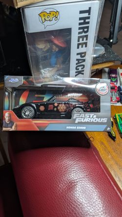 Jada Toys Fast & Furious Honda S2000 1:32 Diecast Car Black