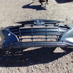 2019 - 21 Hyundai Elantra. Value Addition Front Bumper And Grill OEM Part