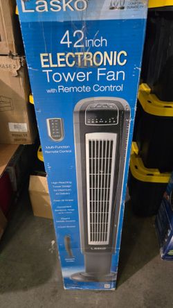 Lasko 42" tower fan w/ remote
