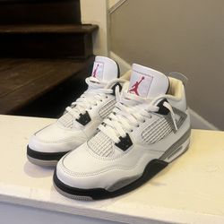 Jordan 4 White Cement