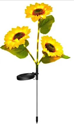 Sunflower Solar Lights set of 3 set