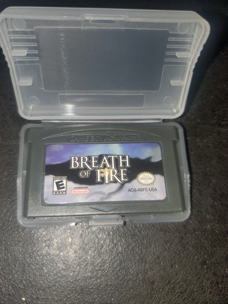 Breath Of Fire 1, Lufia, And Ice Nine GBA Game Cartidge Gameboy Advance 