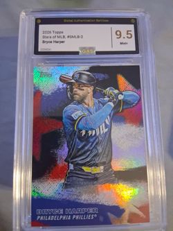 2026 topps Bryce Harper graded 9.5