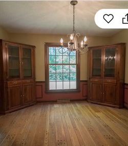 Solid Wood China Cabinets