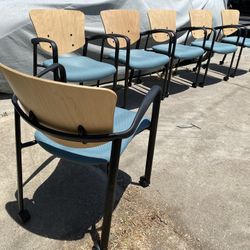 Haworth Improv Reception Rolling Chairs