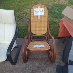 Vintage Wicker ROCKING Chair