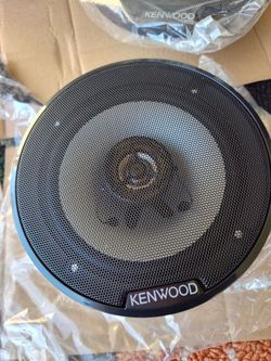 KENWOOD Car Speakers 6.5" Flush Mount Speakers. (Pair)
