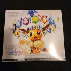 Pokemon- Prismatic Evolutions ETB