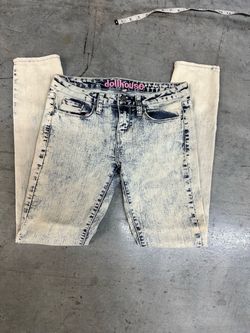 Dollhouse Acid Wash Skinny Jeans