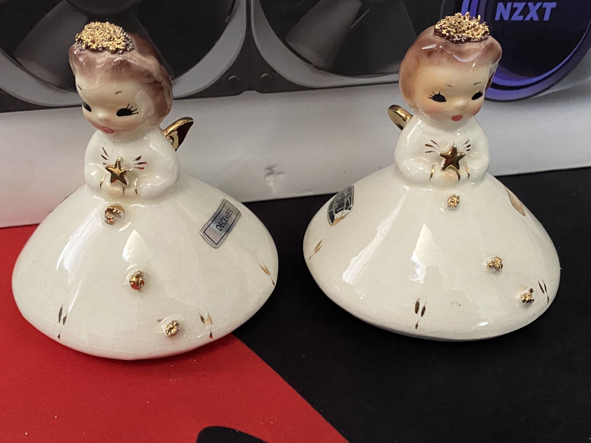 Antique Doll Statue
