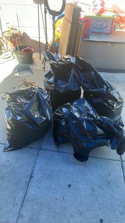 3 big bags of clothing and toys