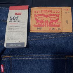 35x31 Levi’s Mens 501 Original Jeans