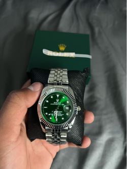 Men’s Green luxury automatic stainless steel watch