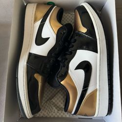 Jordan 1 Low Gold Toe