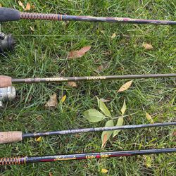 Two Ugly Stick Shakespeare Sigma IM6 Graphite Fishing Poles