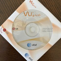 VU TV Owner’s Manual Disc