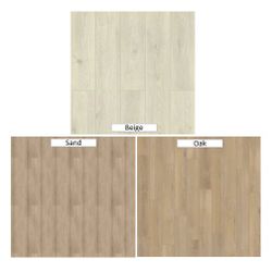 Water proof vinyl plank 7x48 w/pad at $1.29/square foot - Chambery