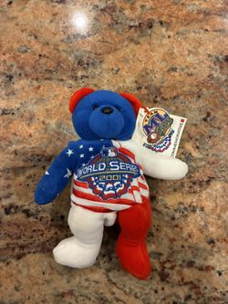 2001 World Series Beanie Baby Bear