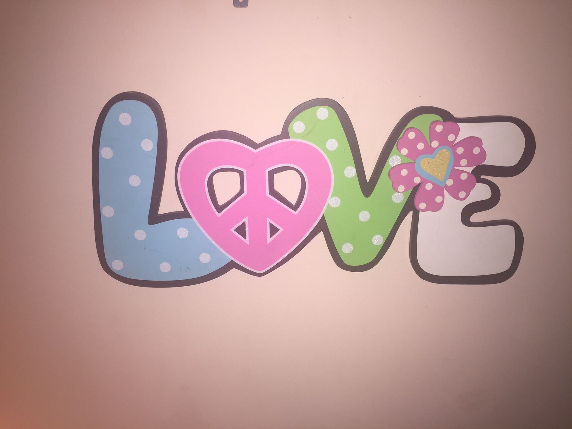 Love wall decor