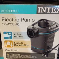 Brand New Never Opened INTEX Air Mattress Electric Pumps $5/Two For $8